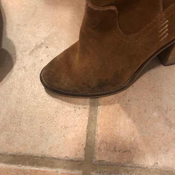 Steve Madden over the knee suede western boots - Picture 8 of 8